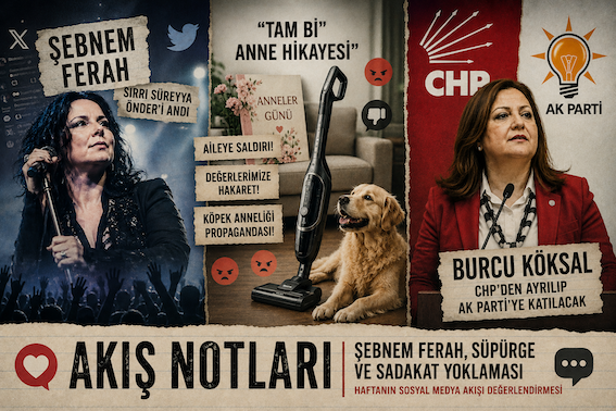 Akış Notları I: Şebnem Ferah, Süpürge Reklamı ve Sadakat Testleri